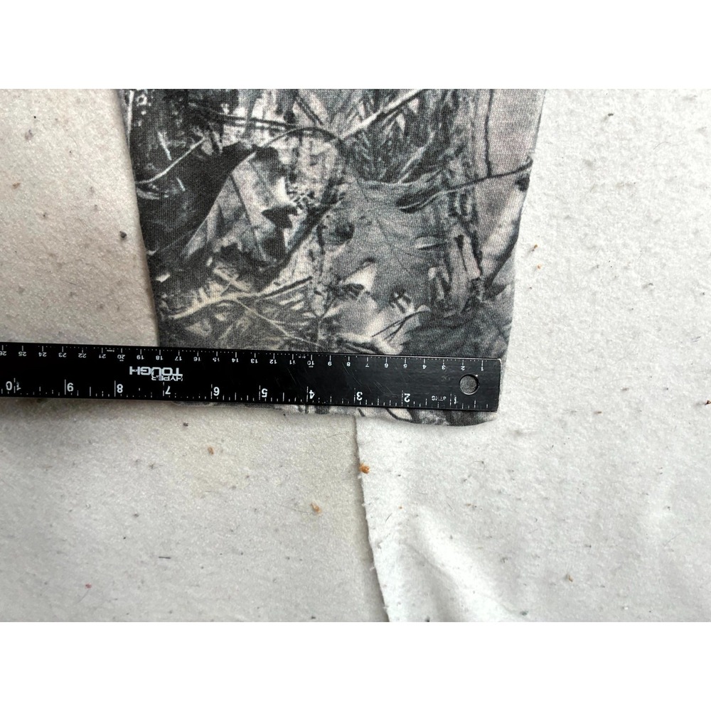 PacSun Sweatpants Mens Small Gray Woodland Camouflage Straight Leg Drawstring - Picture 10 of 15